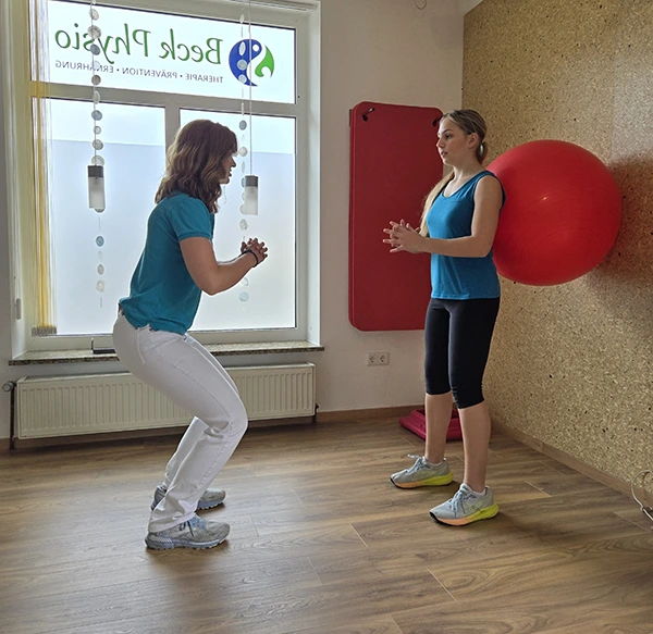Krankengymnasik und Atemtherapie